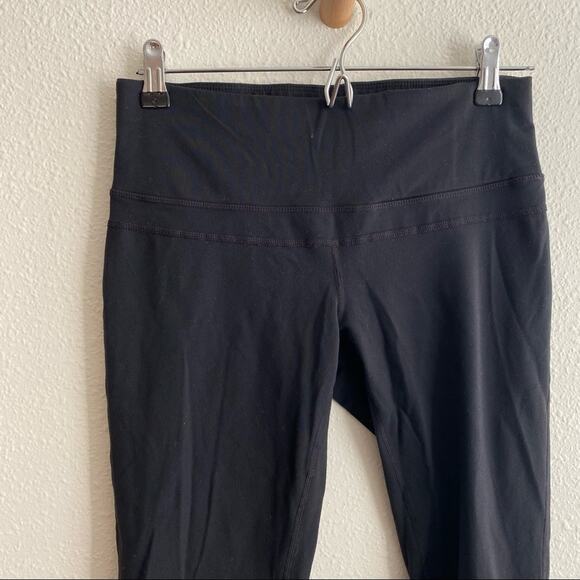 PrAna Deco Mid Rise Ankle Strappy Cropped Leggings - Picture 3 of 7